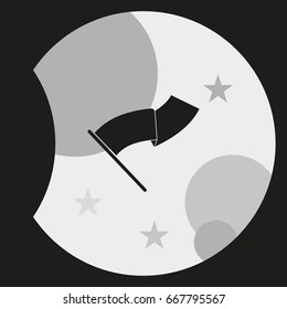 Flag icon.