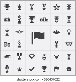flag icon. award icons universal set for web and mobile
