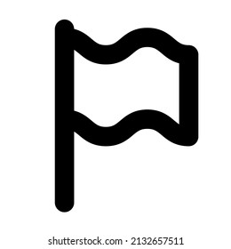 Flag icon, best used for web or application, vector illustration EPS 10 File Format