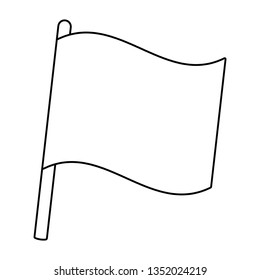 flag icon cartoon