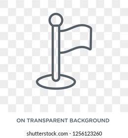 Flag icon. Flag design concept from  collection. Simple element vector illustration on transparent background.