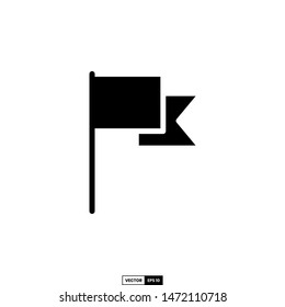 Flag icon, design inspiration vector template for interface and any purpose
