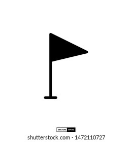 Flag icon, design inspiration vector template for interface and any purpose