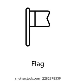 Flag icon design stock illustration - Shutterstock ID 2282878539
