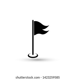 Golf Flag Vector Stock Vector (Royalty Free) 610636178 | Shutterstock