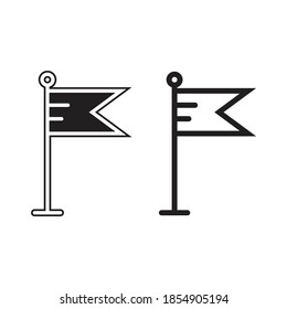 Flag Icon. Flag design vector illustration