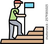 Flag Icon Element For Design