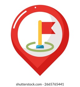 Elemento De Icono De Bandera Para Diseño