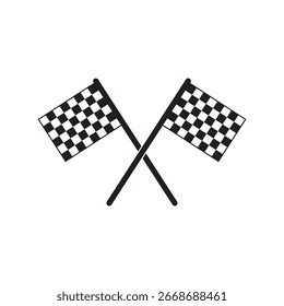 Flag icon element illustration symbol design