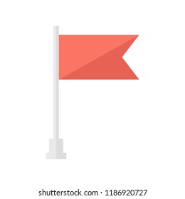 Flag icon . Elements in flat design.