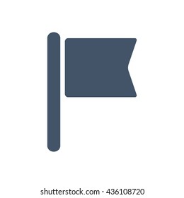 Flag Icon, flat design style