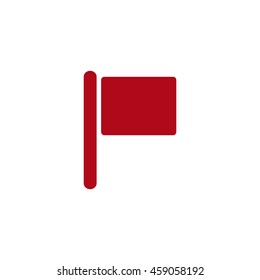 Flag Icon, flat design style