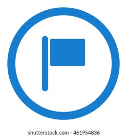 Flag Icon, flat design style