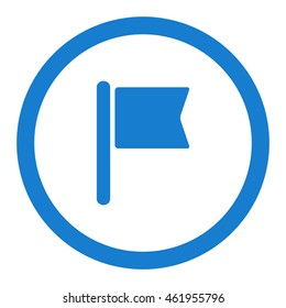 Flag Icon, flat design style