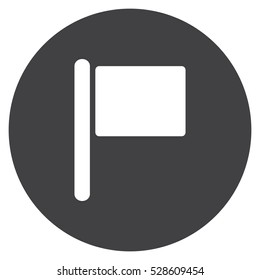 Flag Icon, flat design style