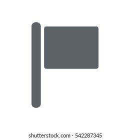 Flag Icon, flat design style
