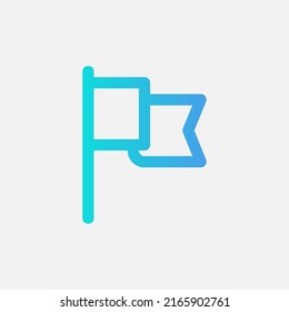 Icono de marca en el estilo de degradado sobre elementos esenciales, uso para presentación de aplicaciones móviles del sitio web