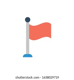 Flag Icon for Graphic Design Projects