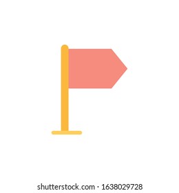 Flag Icon for Graphic Design Projects