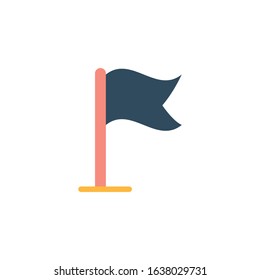 Flag Icon for Graphic Design Projects