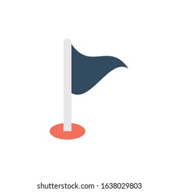 Flag Icon for Graphic Design Projects