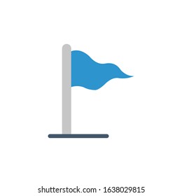 Flag Icon for Graphic Design Projects