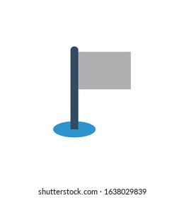 Flag Icon for Graphic Design Projects