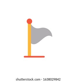 Flag Icon for Graphic Design Projects