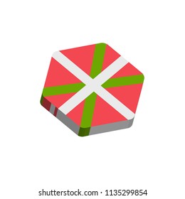 flag icon Hexagon of basque-country