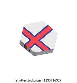  flag icon Hexagon of faroe-islands