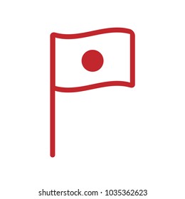 Flag icon Illustration