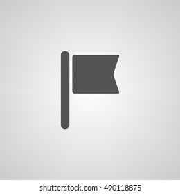 Flag icon illustration isolated vector sign symbol