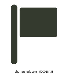 Flag icon illustration isolated vector sign symbol