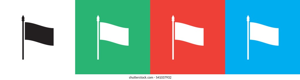 flag icon illustration isolated vector sign symbol