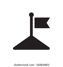 flag icon illustration isolated vector sign symbol