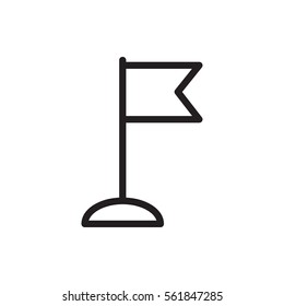 flag icon illustration isolated vector sign symbol