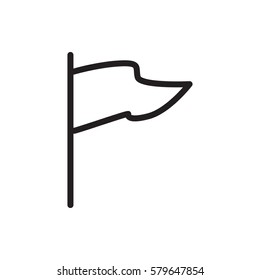 flag icon illustration isolated vector sign symbol