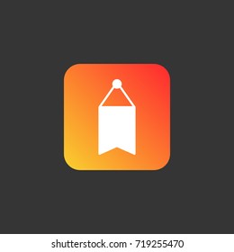 Flag icon illustration isolated vector sign symbol