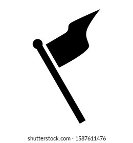 flag icon isolated sign symbol vector illustration - high quality black style vector icons
