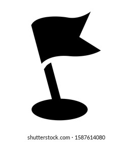 flag icon isolated sign symbol vector illustration - high quality black style vector icons

