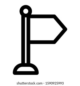 flag icon isolated sign symbol vector illustration - high quality black style vector icons
