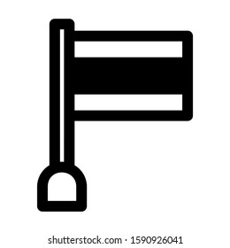 flag icon isolated sign symbol vector illustration - high quality black style vector icons
