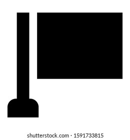 flag icon isolated sign symbol vector illustration - high quality black style vector icons

