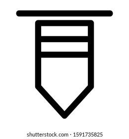 flag icon isolated sign symbol vector illustration - high quality black style vector icons
