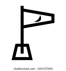 flag icon isolated sign symbol vector illustration - high quality black style vector icons

