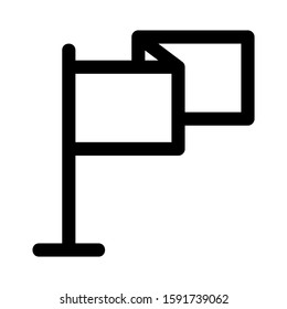flag icon isolated sign symbol vector illustration - high quality black style vector icons
