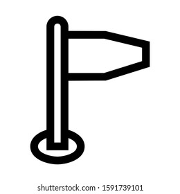 flag icon isolated sign symbol vector illustration - high quality black style vector icons
