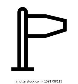 flag icon isolated sign symbol vector illustration - high quality black style vector icons
