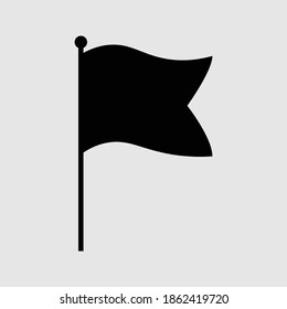 flag icon isolated vector illustration
