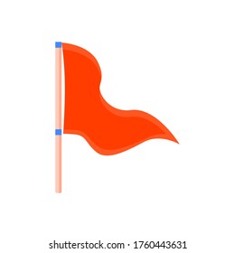Flaggensymbol für Landingpage-Website und -Apps